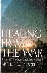 Book, Egendorf, Arthur, Healing From the War: Trauma & Transformation after Vietnam