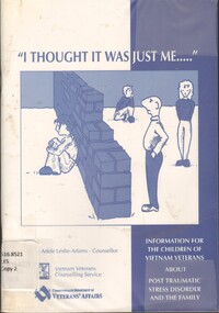 Book, Leslie-Adams, Adele, I Thought It was Just Me: Information for the Children (Copy 2)