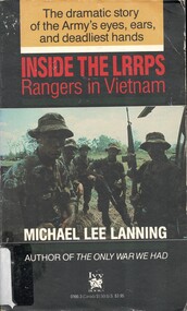 Book, Lanning, Michael Lee, Inside the LRRPS:  Rangers in Vietnam (Copy 2)