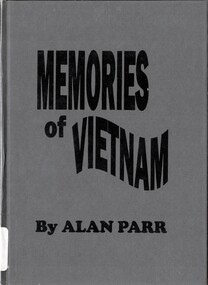 Book, Parr, Alan, Memories of Vietnam