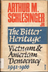 Book, The bitter heritage: Vietnam and American democracy