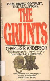 Book, Anderson, Charles, The Grunts. (Copy 1)