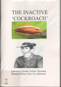 Book, Bowman, Lawrence, The Inactive 'Cockroach'