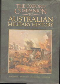 Book, The Boxford Companion to Australian Military History