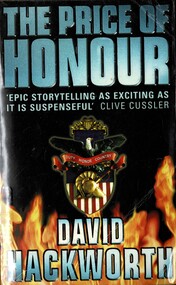 Book, Hackworth, David, The Price Of Honour