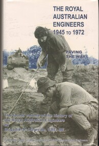Book, The Royal Australian Engineers: 1945 to 1972