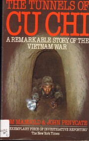 Book, Mangold, Tom,Penycate, John, The Tunnels of Cu Chi (softcover) (Copy 1)