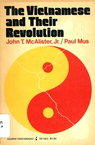 Book, McAlister, John, The Vietnamese And Their Revolution