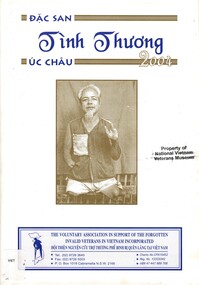 Book, The Voluntary Association in Support of the Forgotten Invalid Veterans in Vietnam Incorporated, Tinh Thuong, December 2003 (Exact)