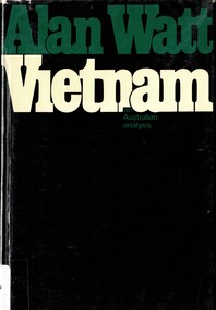 Book, Vietnam: An Australian Analysis. (Copy 1), 1968