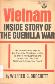Book, Burchett, Wilfred, Vietnam: Inside Story Of The Guerilla War