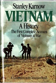 Book, Karnow, Stanley, Vietnam: A History: The First Complete Account of Vietnam at War (Copy 1)