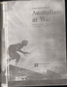 Book, Nelson, Robert  & Margan, Frank, A Pictorial History of Australians at War. (Copy 2)