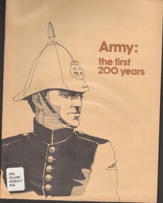 Book, Australia. Dept of Defence, Army: the First 200 Years