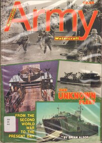 Book, Australian Army Watercraft: Australia's Unknown Fleet
