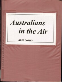 Book, Copley, Greg, Australians in the Air
