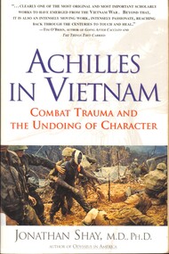 Book, Achilles In Vietnam: Combat Trauma and the Undoing of Character