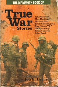 Book, The mammoth book of true war stories