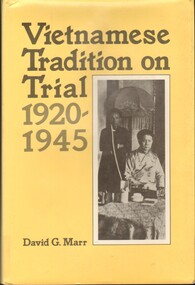 Book, Vietnamese Tradition on Trial, 1920-1945