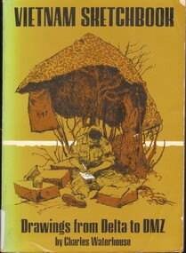 Book, Waterhouse, Charles, Vietnam Sketchbook: Drawings from Delta to DMZ