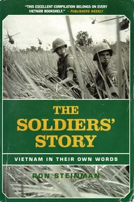 Book, Steinman, Ron, The Soldiers' Story: Vietnam In Their Own Words, 2000