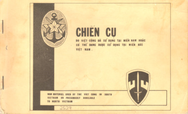 War material used by the Viet Cong in South Vietnam or presumably available to North Vietnam.