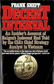 Book, Decent Interval: An Insider's Account of Saigon's Indecent End, 1978