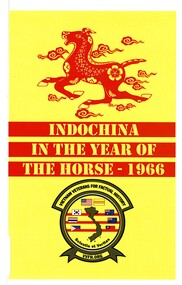 Book, Aronoff, Roger, Indochina in the Year of the Horse - 1966 (Copy 1)