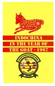 Book, Various authors, Indochina in the Year of the Goat - 1967 (Copy 1)