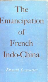 Book, The Emancipation of French Indochina
