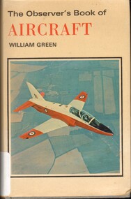Book, Green, William, The Observer's Book of Aircraft, 1975