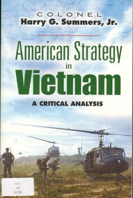 Book, American Strategy in Vietnam: a Critical Analysis, 2007