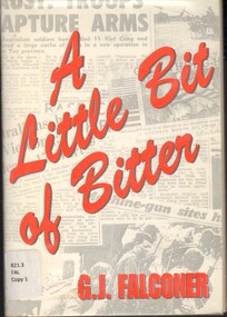 Book, Falconer, G.J, A Little Bit of Bitter (Copy 2)
