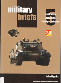 Book, Military Briefs No. 5: Australian Leopard AS1 Family of Vehicles, 2014