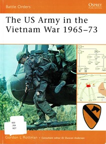 Book, Rottman, Gordon L, The US army in the Vietnam War 1965-73, 2008