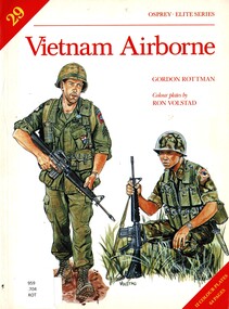 Book, Rottman, Gordon, Vietnam Airborne, 1990