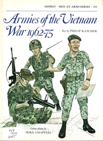 Book, Katcher, Philip, Armies of the Vietnam War 1962-75, 1980