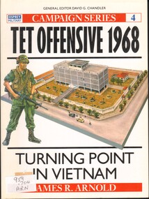 Book, TET Offensive 1968: Turning Point In Vietnam, 1990