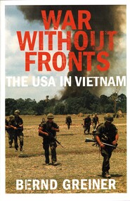 Book, Greiner, Bernd, War Without Fronts: The USA in Vietnam