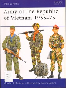 Book, Rottman, Gordon L, Army of the Republic of Vietnam 1955-75, 2010