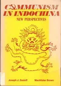 Book, Zasloff, Joseph ed, Communism in Indochina: New Perspectives, 1975