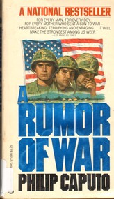 Book, Caputo, Philip, A Rumor of War, 1977