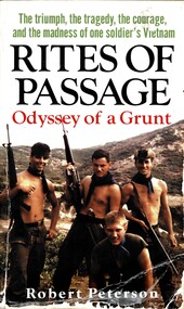 Book, Peterson, Robert, Rites of Passage: Odyssey of a Grunt, 1997