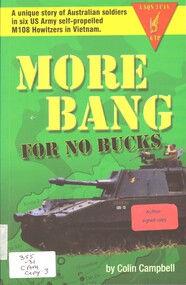 Book, Campbell, Colin, More Bang For No Bucks (Copy 3)