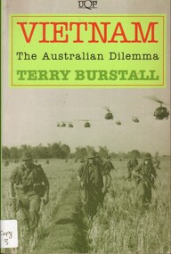 Book, Burstall, Terry, Vietnam: The Australian Dilemma (Copy 3)