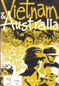 Book, University Study Group on Vietnam, Vietnam and Australia: History, Documents, Interpretations (Copy 2)