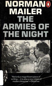 Book, Mailer, Norman, The Armies of the Night, 1968