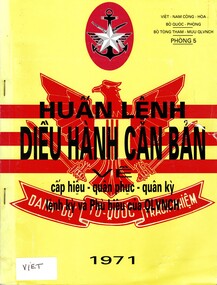 Book, Burket, Gilbert W. ed, Huan Lenh Dieu Hanh can Ban, 1971