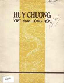 Book, Unknown, Huy Chuong: Viet Nam Cong Hoa