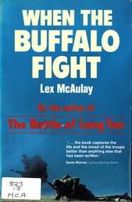 Book, McAulay, Lex, When the Buffalo Fight, 1987